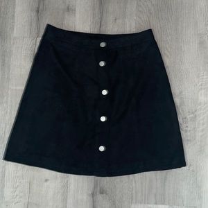 Polyester Black Skirt